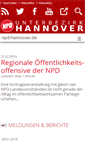 Mobile Screenshot of npd-hannover.de